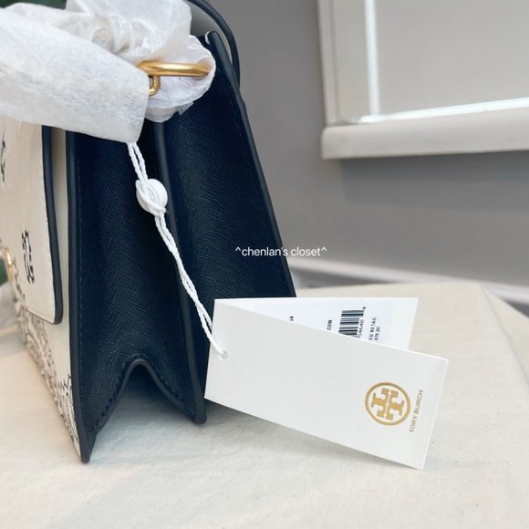 🔥NeW! Tory Burch Robinson Convertible Shoulder Bag Bandana - Picture 11 of 16